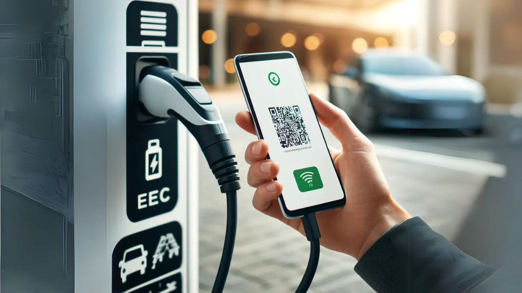 arnaque au QR avec des bornes de recharge à Bruxelles